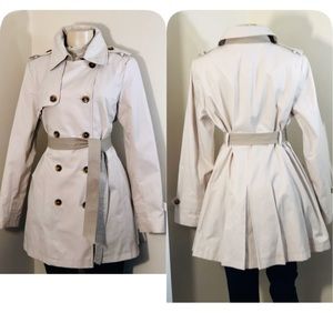 DKNY TAN TRENCH COAT SZL NWT